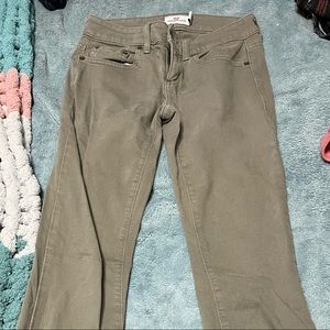 Vineyard Vines Olive Green Jeans 00 Like New